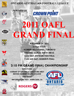 2011 OAFL Grand Final
