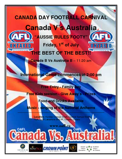 2011 Canada Day Football Carnival